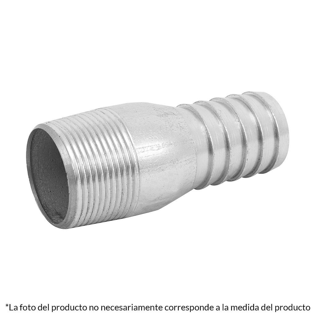 NIPLE BOTELLA GALVANIZADO 1 1/2"