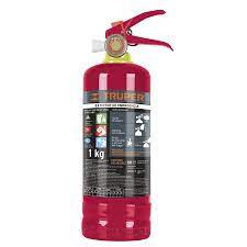 EXTINTOR RECARGABLE PORTATIL 1KG POLVO TIPO ABC