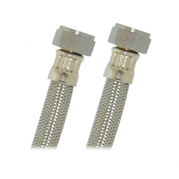 CONECTOR FLEXIBLE PARA BOILER 1/2" X 1/2" 60CM COFLEX (AB-C60)