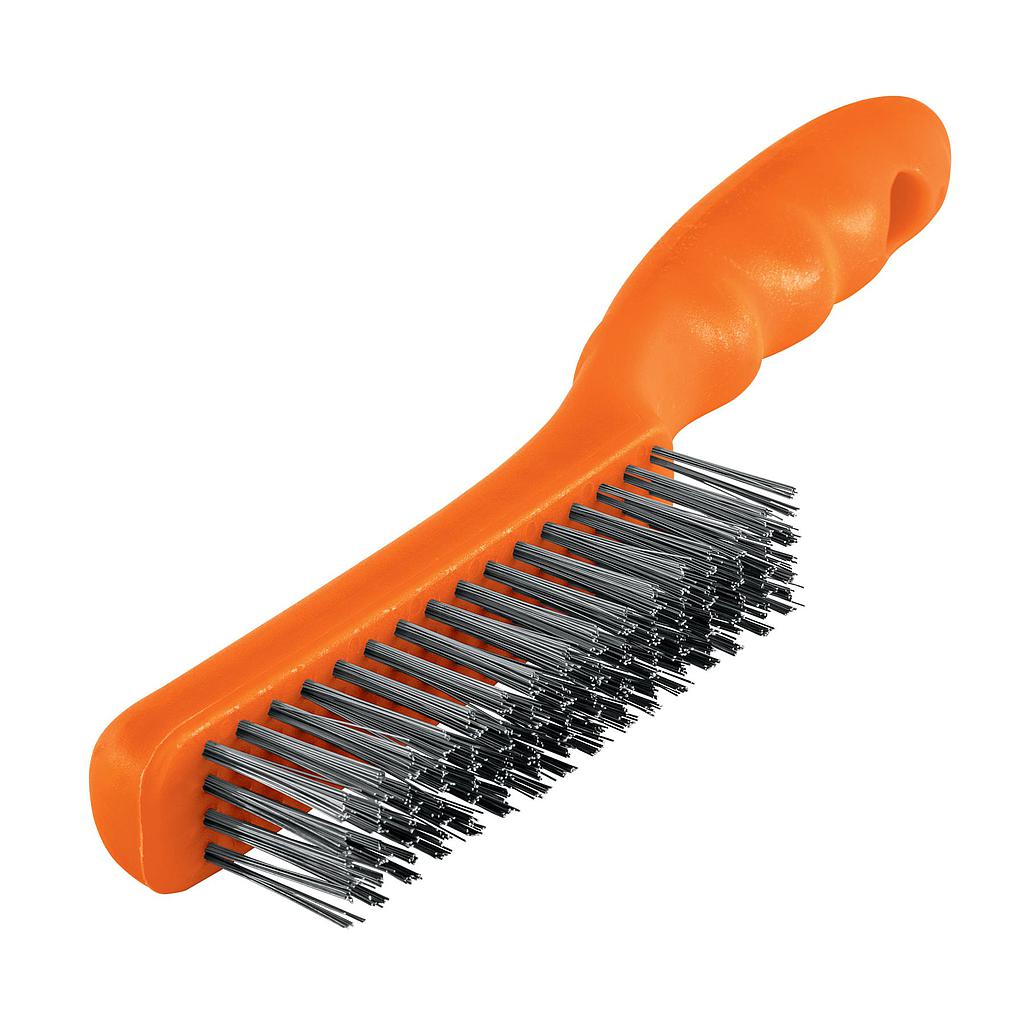 CEPILLO DE ALAMBRE CERDAS ACERO INOXIDABLE 64 PINCELES