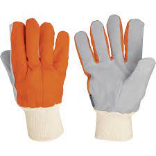 Guantes carnaza y loneta, uso ligero