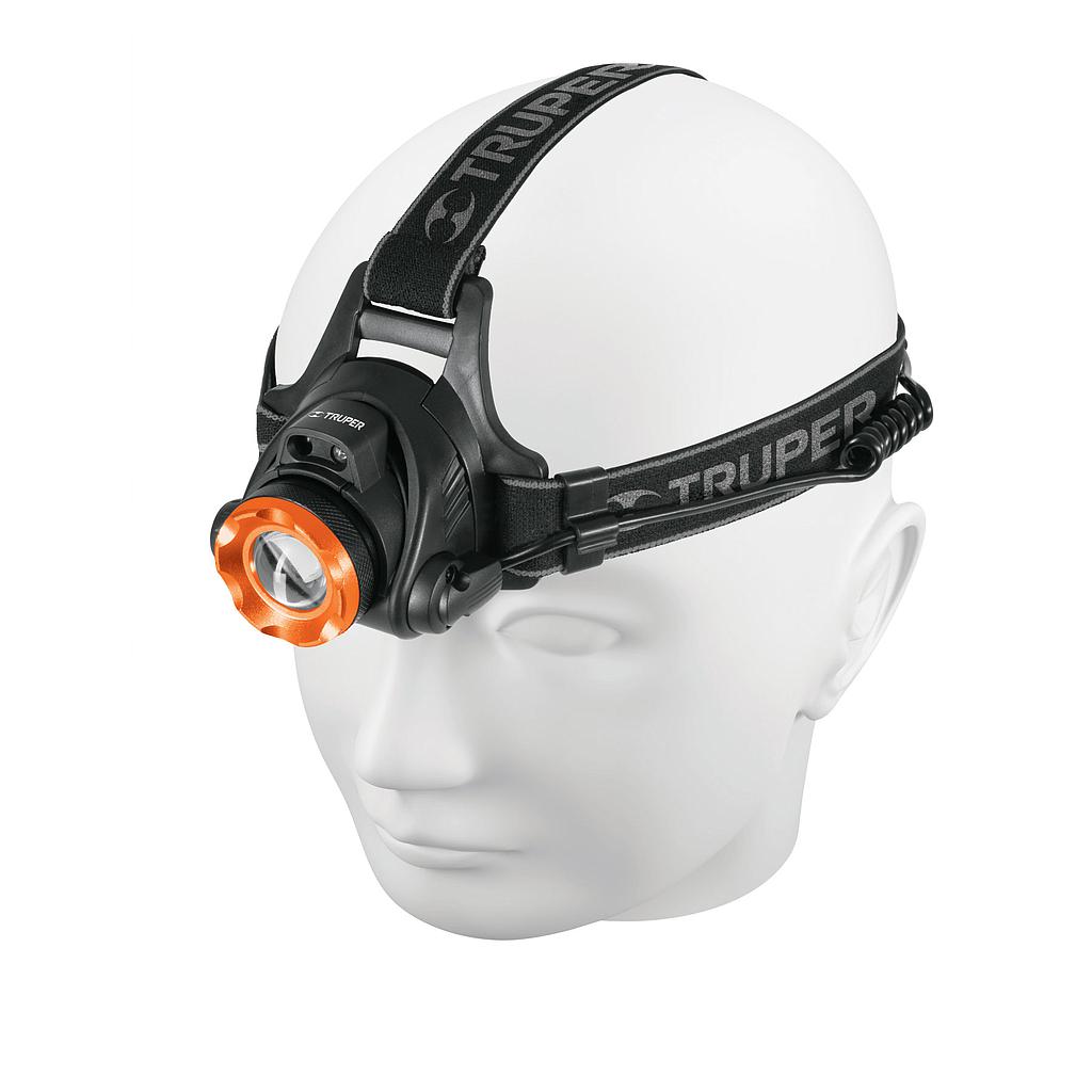 LINTERNA PARA CABEZA 290LM 2LED RECARGABLE