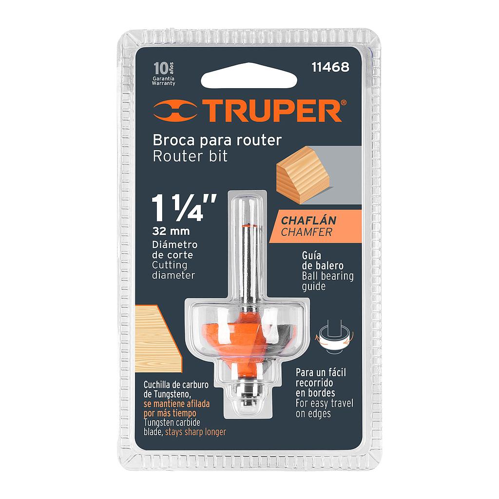 BROCA PARA ROUTER CHAFLAN 1 1/4" CON BALERO