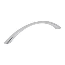 JALADERA NIQUEL SATINADO ESTILO ARCO 128MM