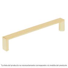 JALADERA LATON BRILLANTE ESTILO ANDAMIO 96MM