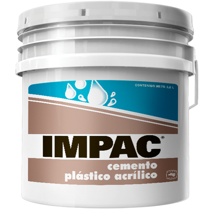 IMPAC CEMENTO PLASTICO GALON 3.8L