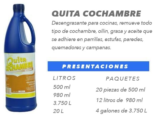 QUITACOCHAMBRE BOGAMAR 980ML