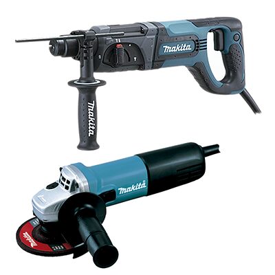 COMBO MARTILLO ROTATIVO 24MM + ESMERIL 4-1/2" 9557NBG