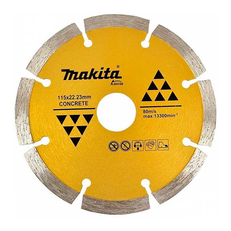 DISCO DE DIAMANTE SEGMENTADO 4 1/2 PARA CONCRETO