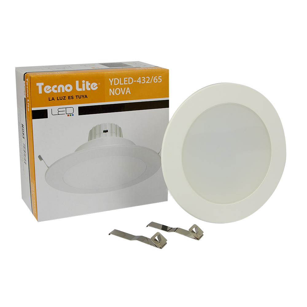 LAMPARA DOWNLIGHT LED EMPOTRABLE 11W LUZ DE DIA 2 EN 1 NOVA